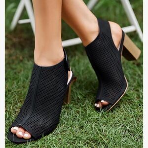 New!  Open Toe Booties-Sz. 7.5